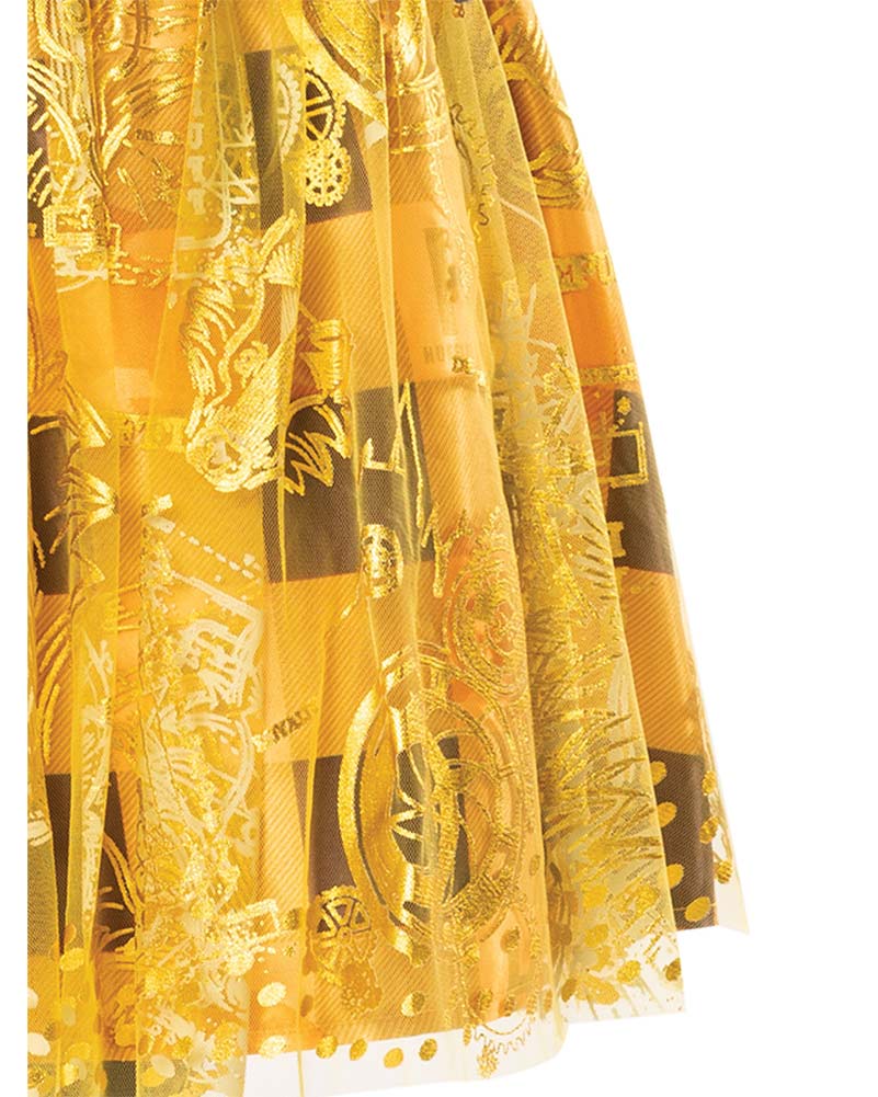 Harry Potter Hufflepuff Tutu Girls Book Week Skirt - Image 3