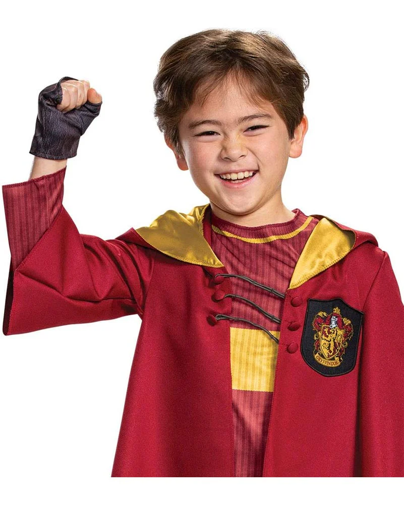 Harry Potter Quidditch Uniform Deluxe Boys Book Week Costume - Image 3
