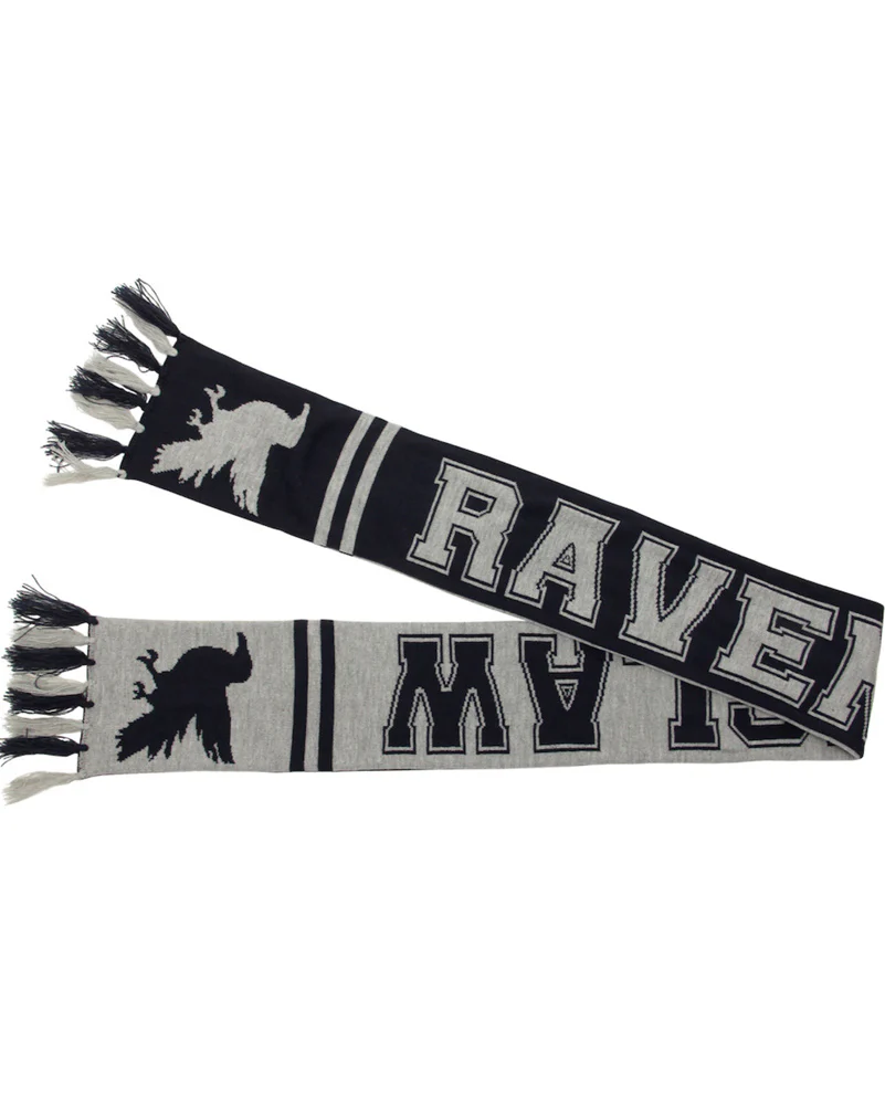 Harry Potter Ravenclaw Reversible Knit Scarf - Image 3