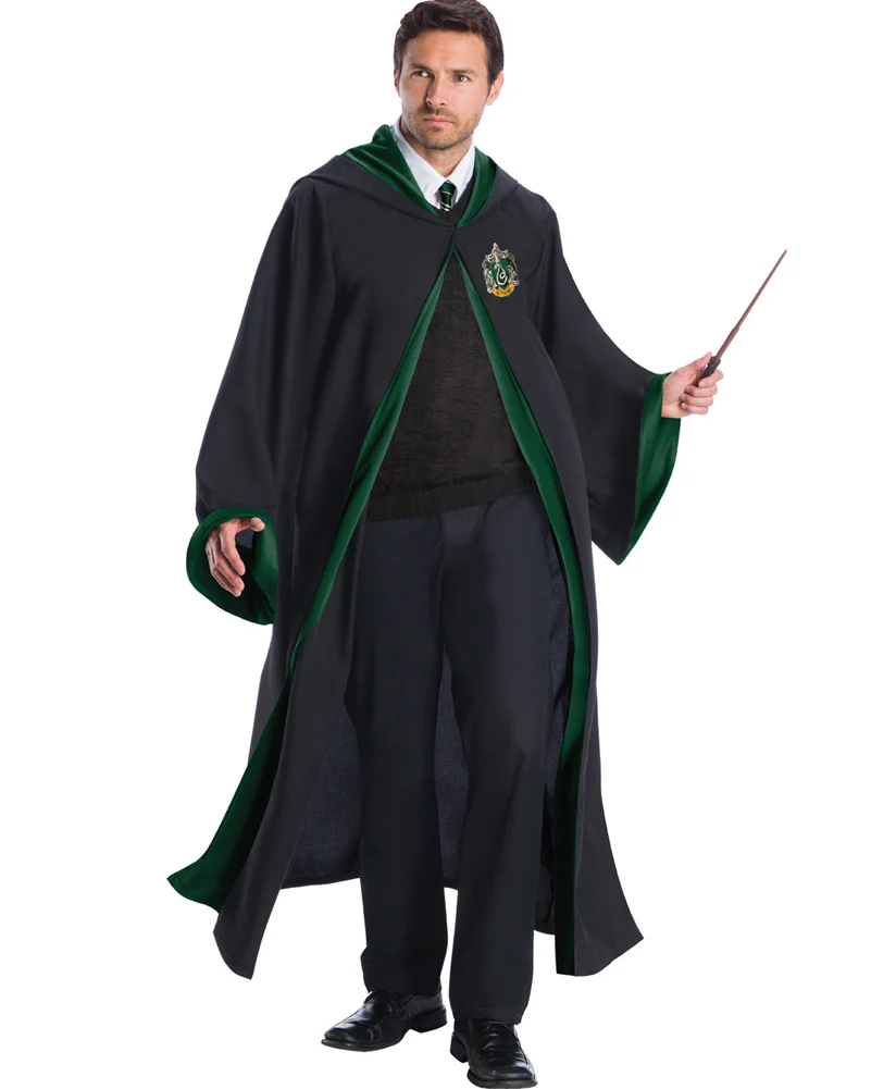 Harry Potter Slytherin Adult Book Week Costume Robe
