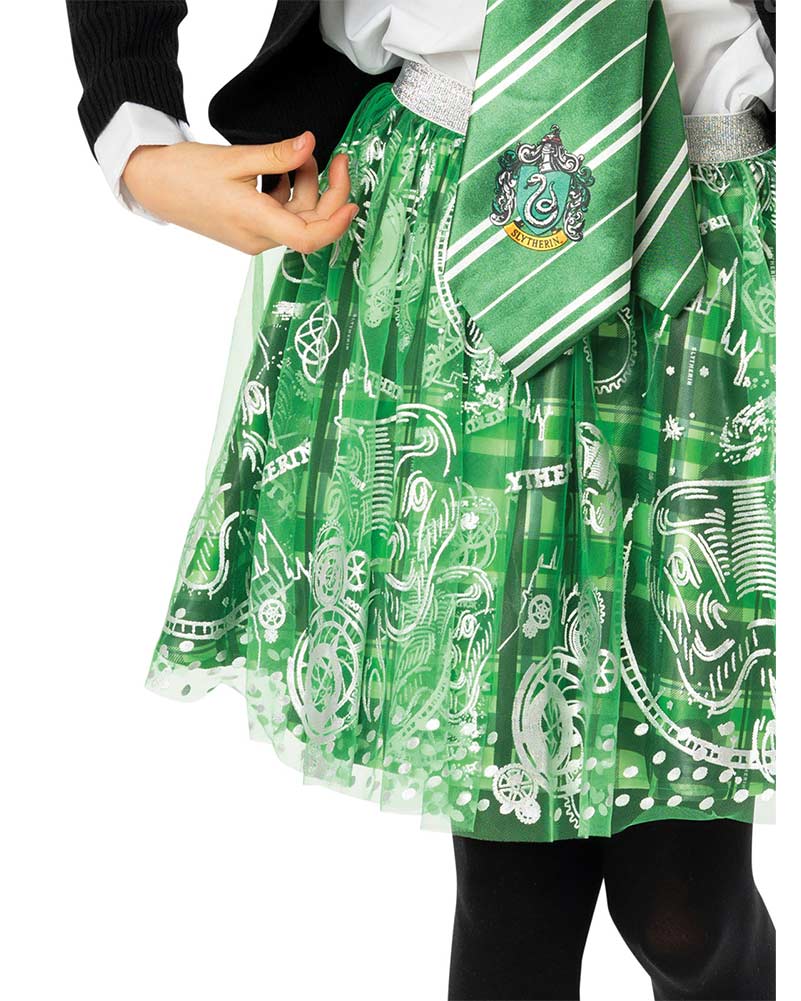 Harry Potter Slytherin Tutu Girls Book Week Skirt - Image 2