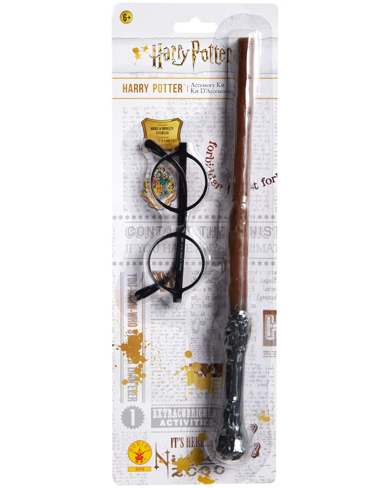 Harry Potter Wand and Glasses Set - Image 3