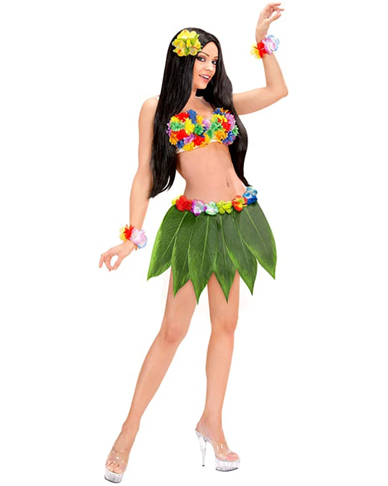 Hawaiian Banana Leaf Womens Skirt