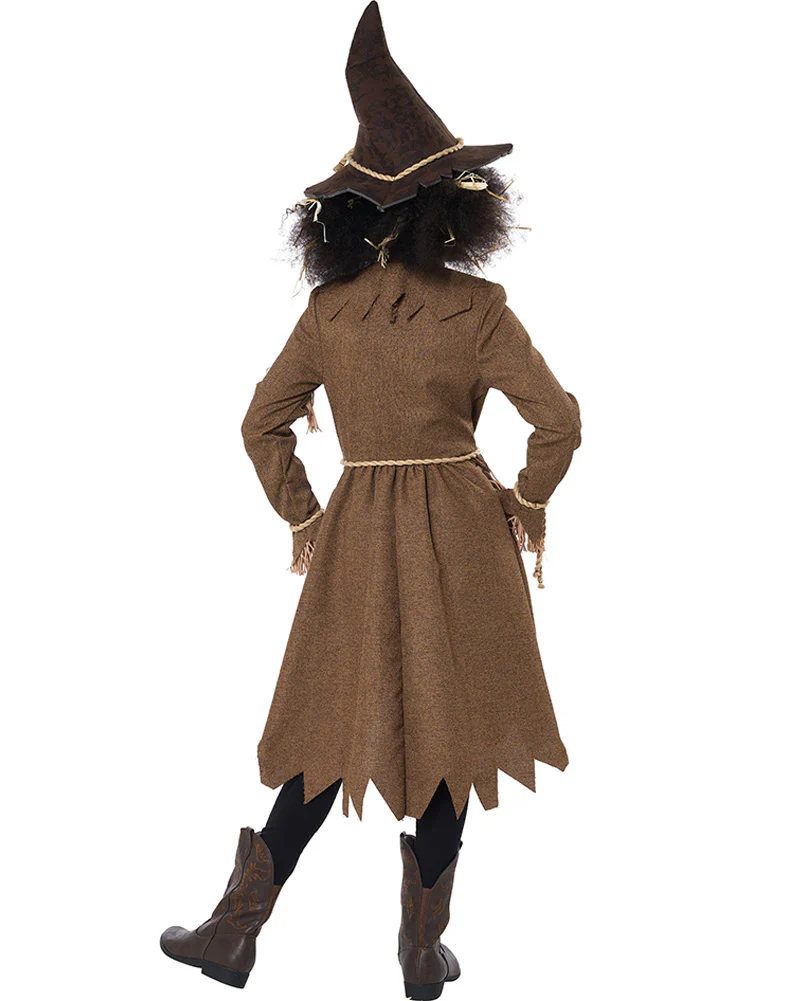 Hay Grrrl Scarecrow Deluxe Girls Costume - Image 2