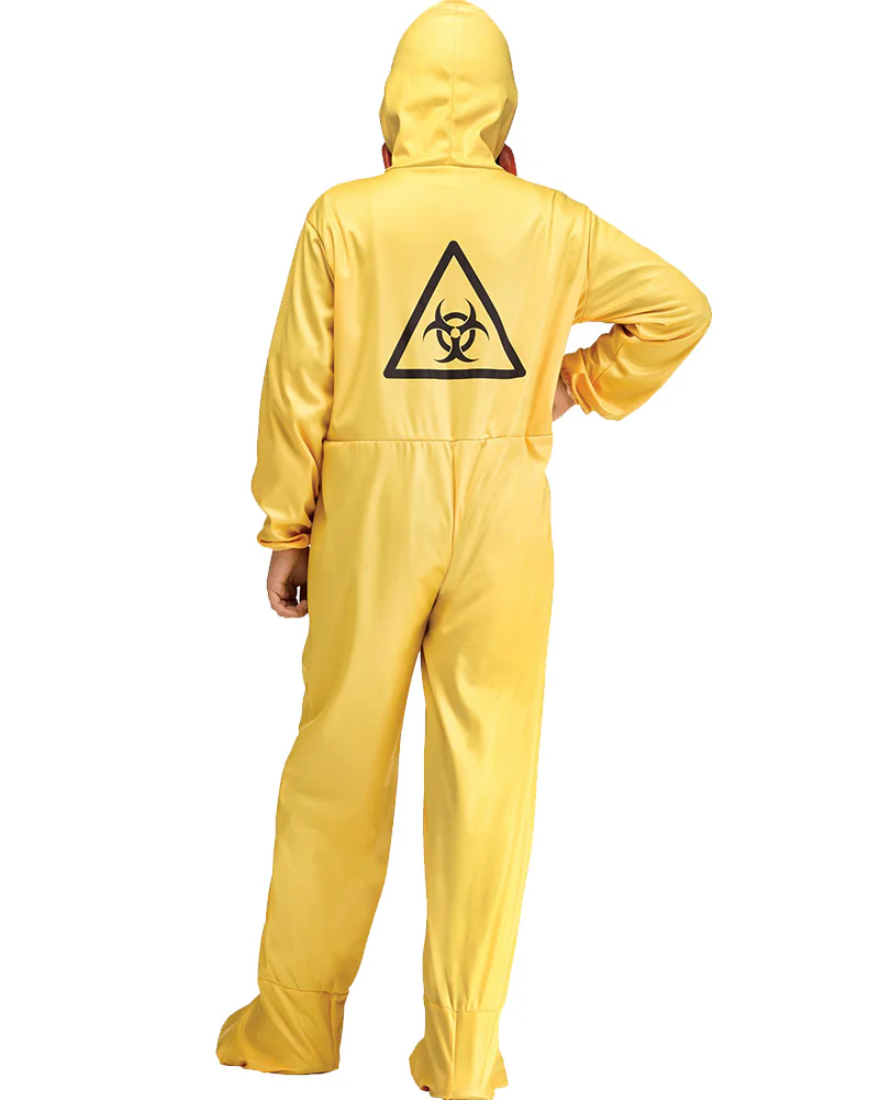 Hazmat Suit Boys Costume - Image 2