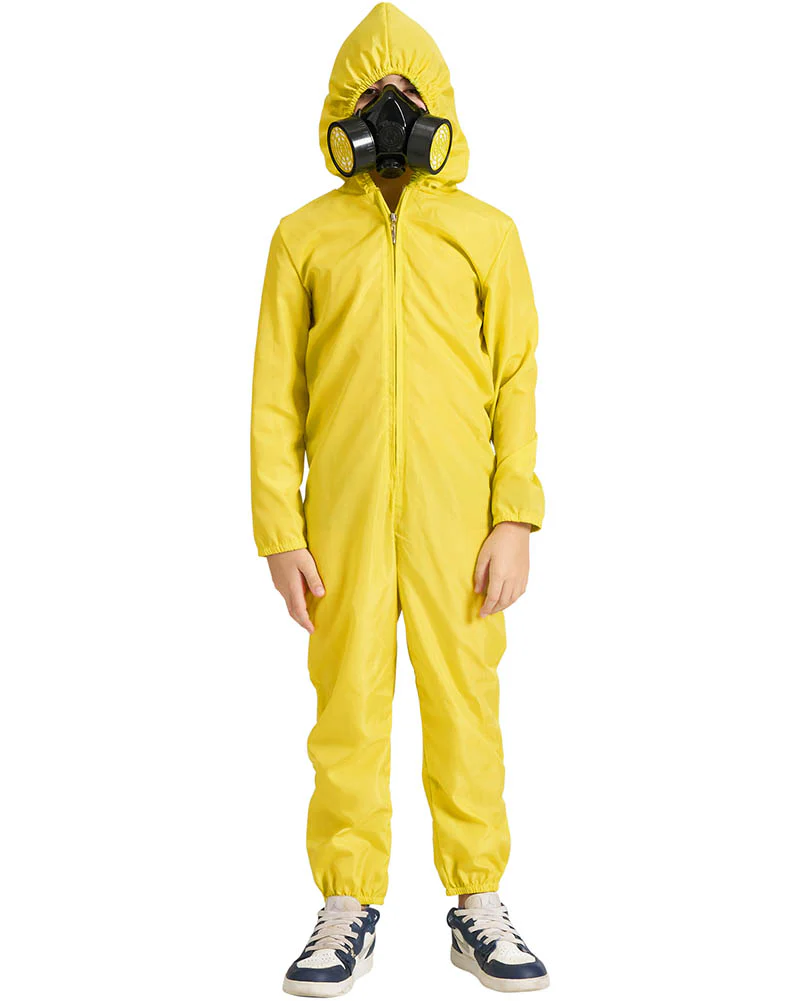 Hazmat Suit Kids Costume - Image 3