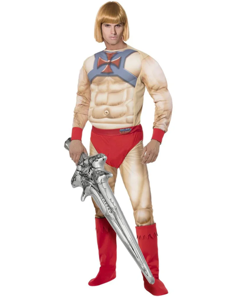 He-Man with EVA Chest Mens Costume - Image 2