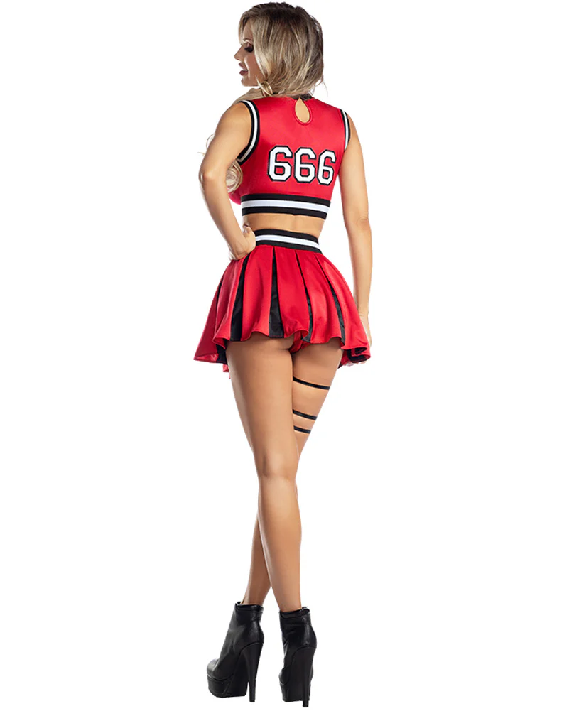 Hellbent Cheerleader Womens Costume - Image 2