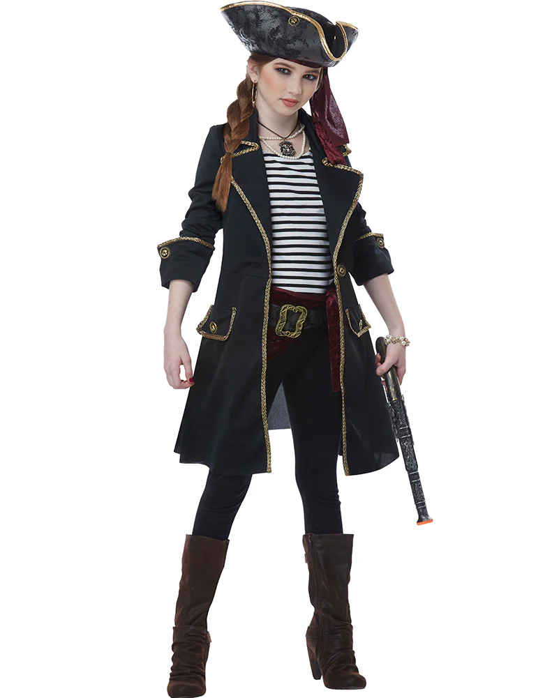 High Seas Captain Girls Book Week Costume - Image 2