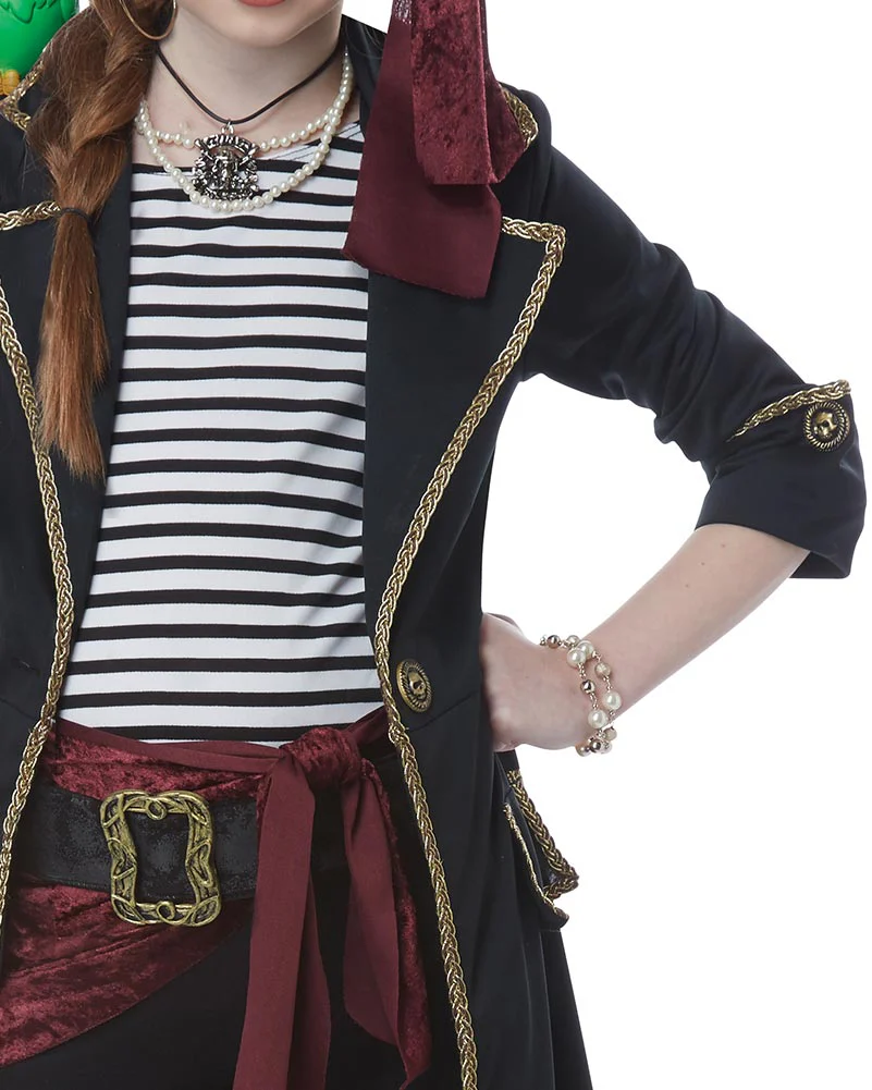 High Seas Captain Girls Book Week Costume - Image 4