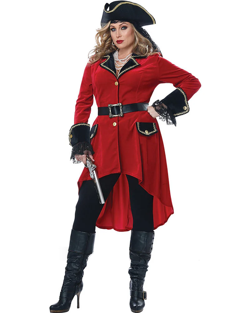 High Seas Heroine Plus Size Womens Book Week Costume
