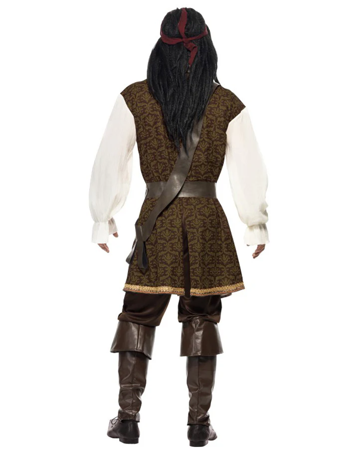 High Seas Pirate Mens Costume - Image 2