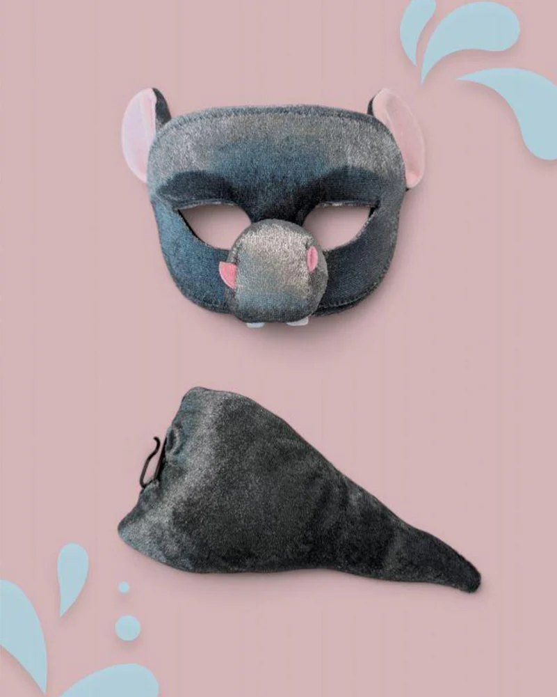 Hippo Deluxe Mask and Tail Set