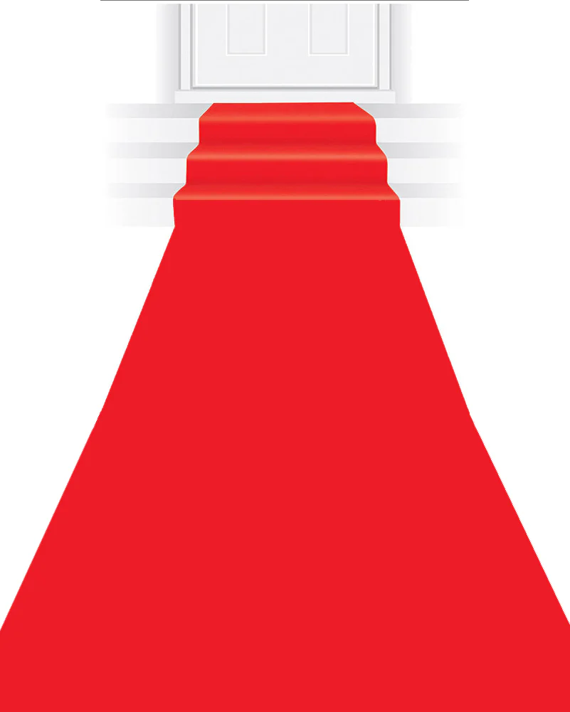 Hollywood Red Floor Runner 4.5m - Image 2