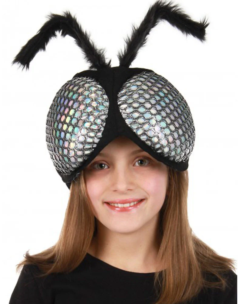 Holographic Fly Eyes Plush Deluxe Headband - Image 2