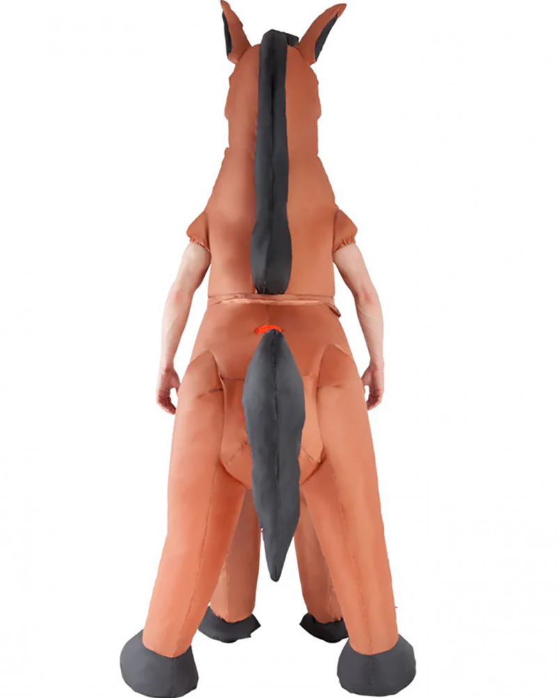 Horse Giant Inflatable Adult Costume - Image 4