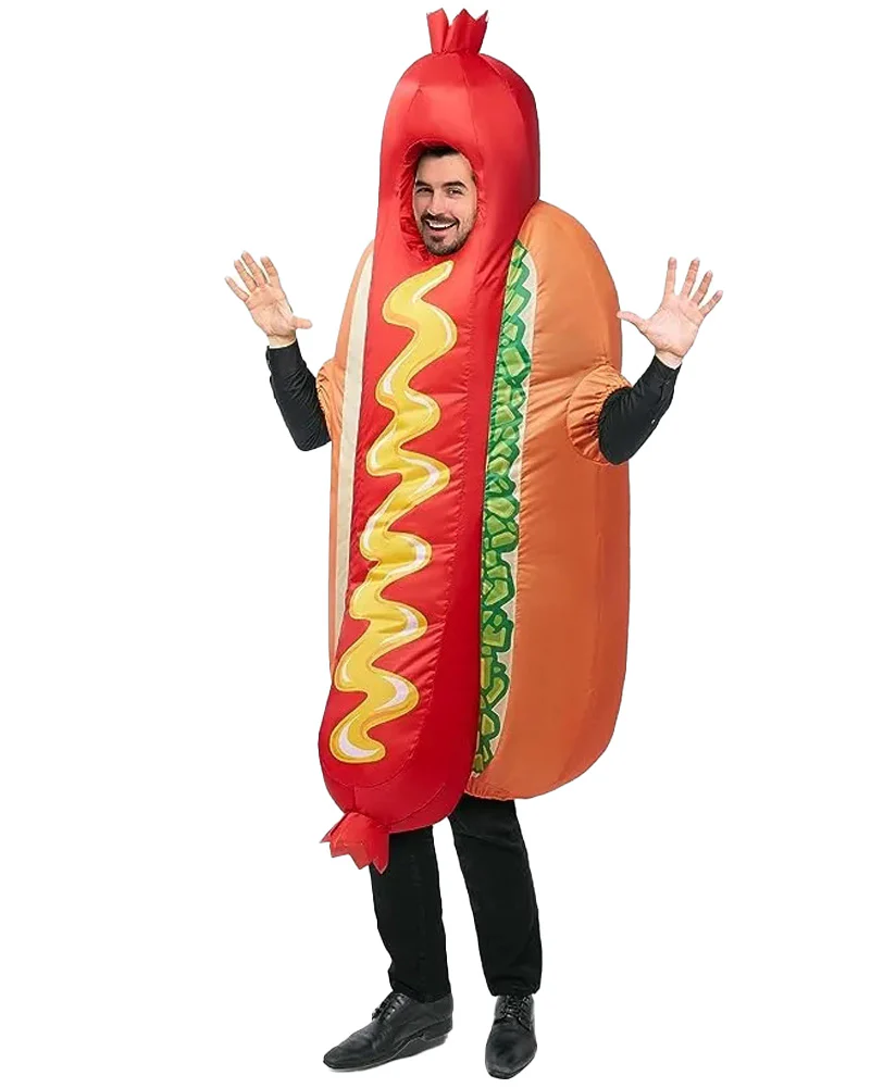 Hot Dog Inflatable Adult Costume - Image 3