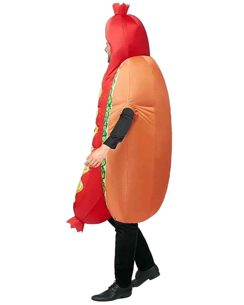 Hot Dog Inflatable Adult Costume - Image 4