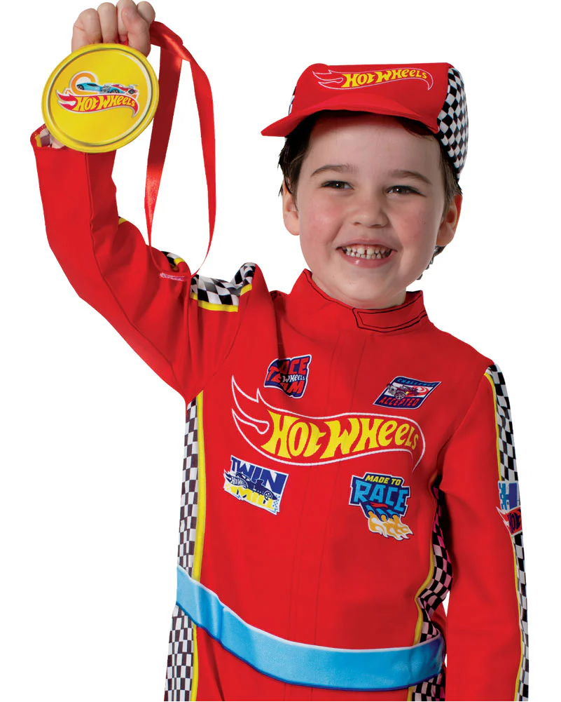 Hot Wheels Racing Kids Costume - Image 2