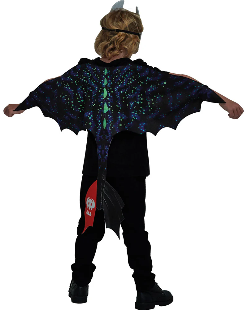 How to Train Your Dragon 3 Glow in the Dark Toothless Costume Kit - Image 3
