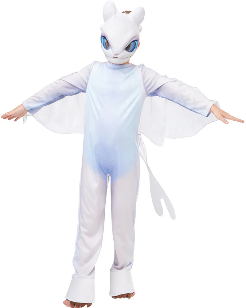 How to Train Your Dragon 3 Light Fury Deluxe Girls Costume