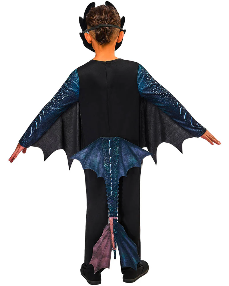 How To Train Your Dragon Toothless Night Fury Deluxe Kids Costume - Image 2