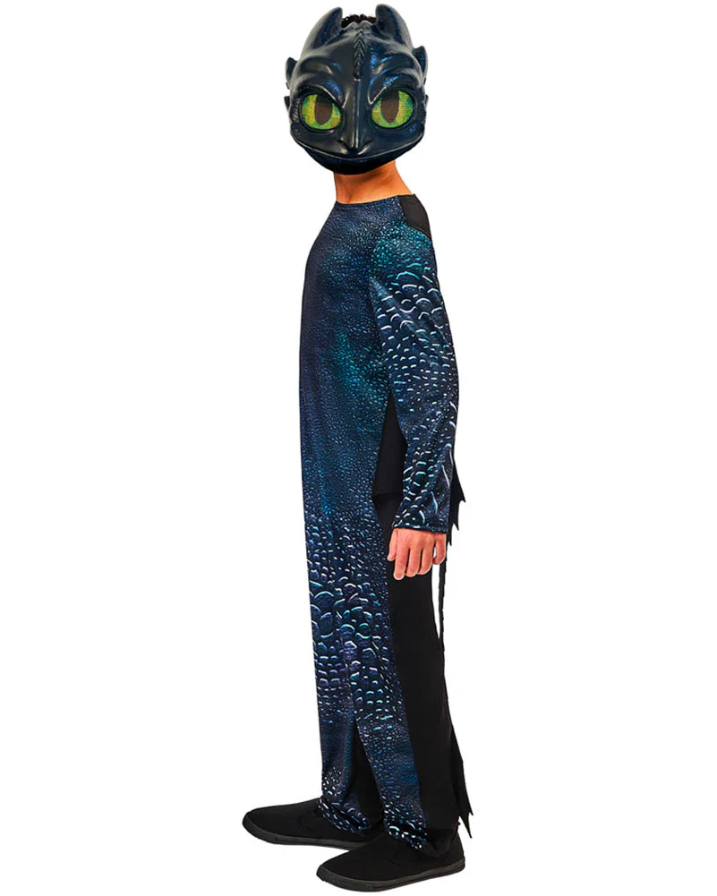 How To Train Your Dragon Toothless Night Fury Deluxe Kids Costume - Image 4