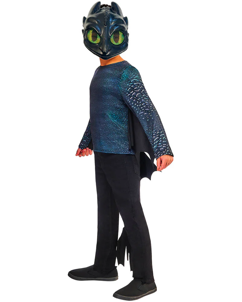 How To Train Your Dragon Toothless Night Fury Kids Costume - Image 3