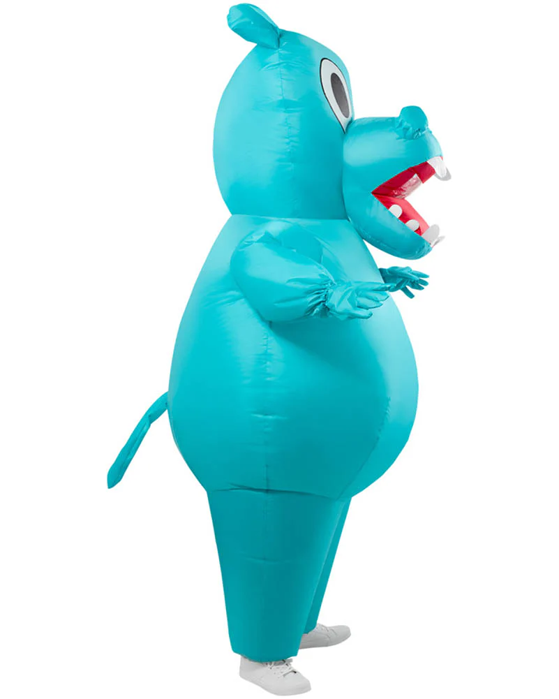Hungry Hippo Inflatable Adult Costume - Image 4