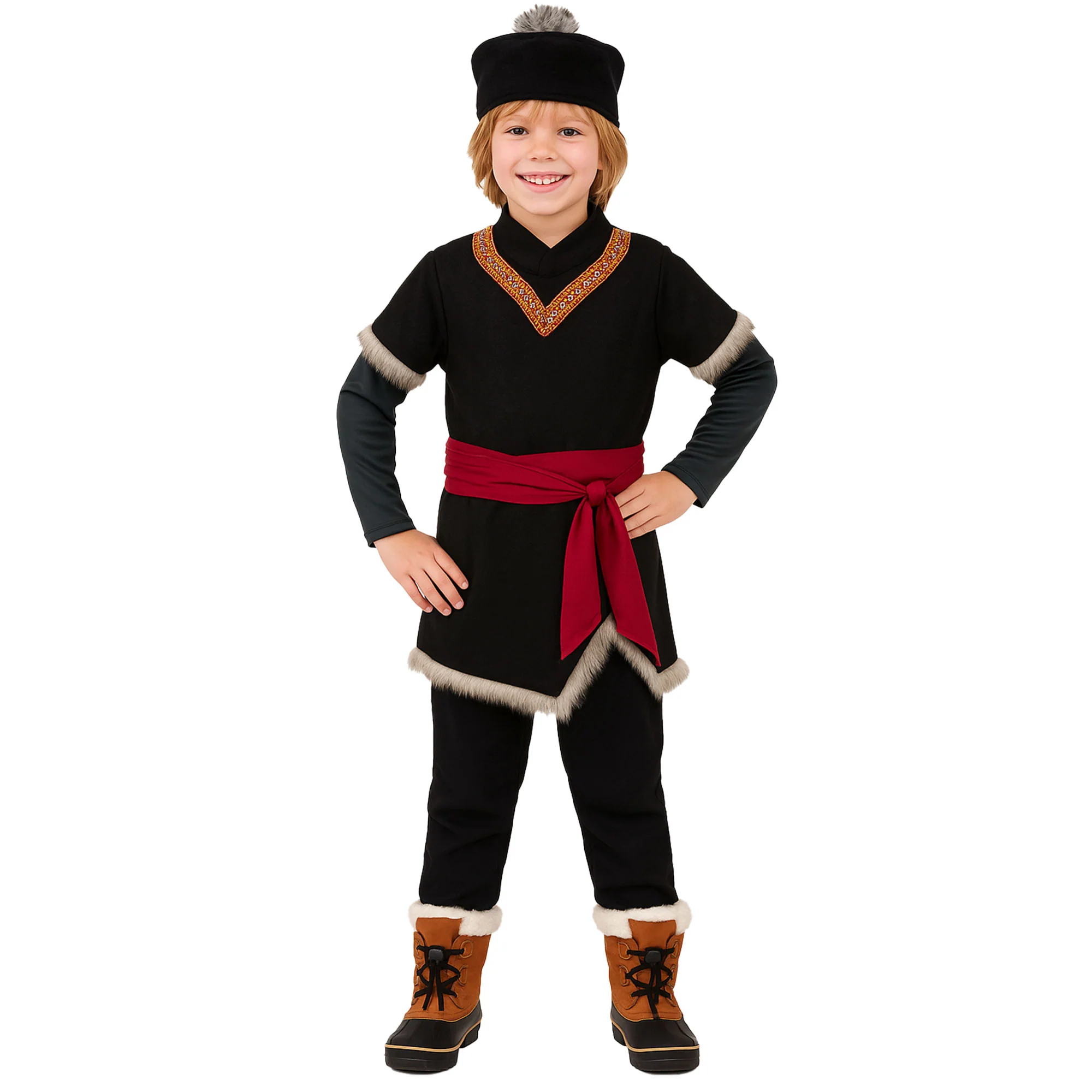 Ice Mountain Woodsman Boys Costume 7-9 Years
