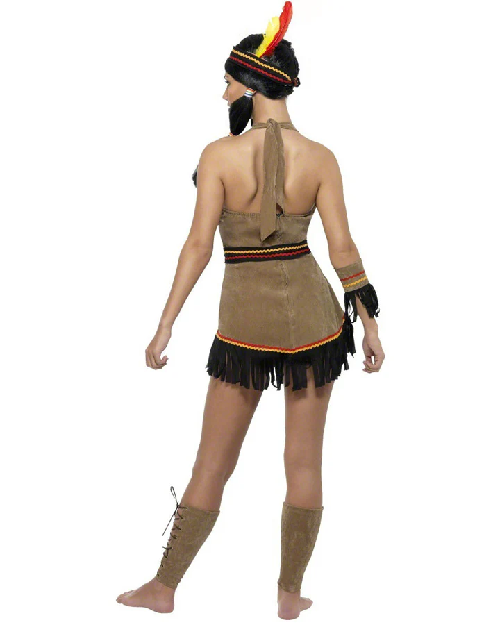 Indian Squaw Womens Costume - Image 3