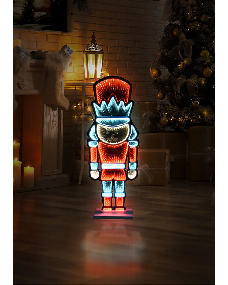 Infinity Nutcracker Soldier Light With Base LED Christmas Light 60cm - Image 3
