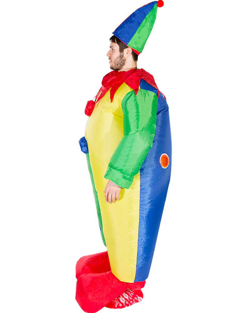 Inflatable Clown Adult Costume - Image 4
