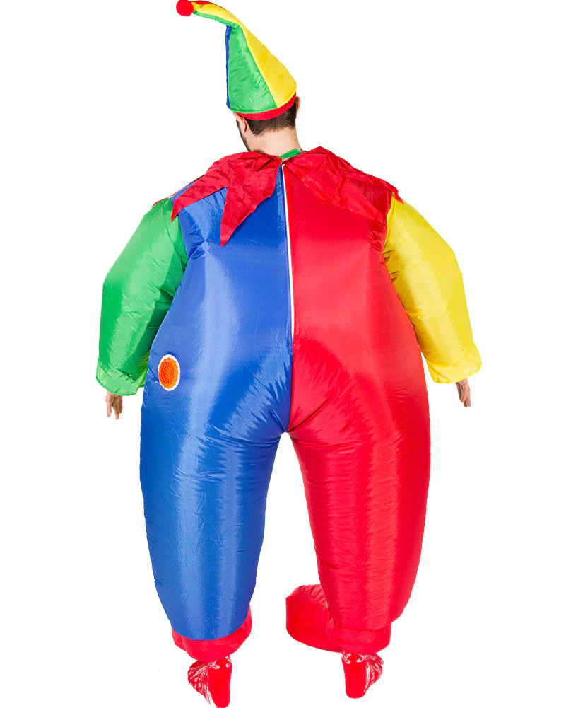 Inflatable Clown Adult Costume - Image 5