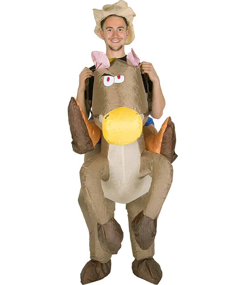 Cowboy Inflatable Adult Costume - Image 2