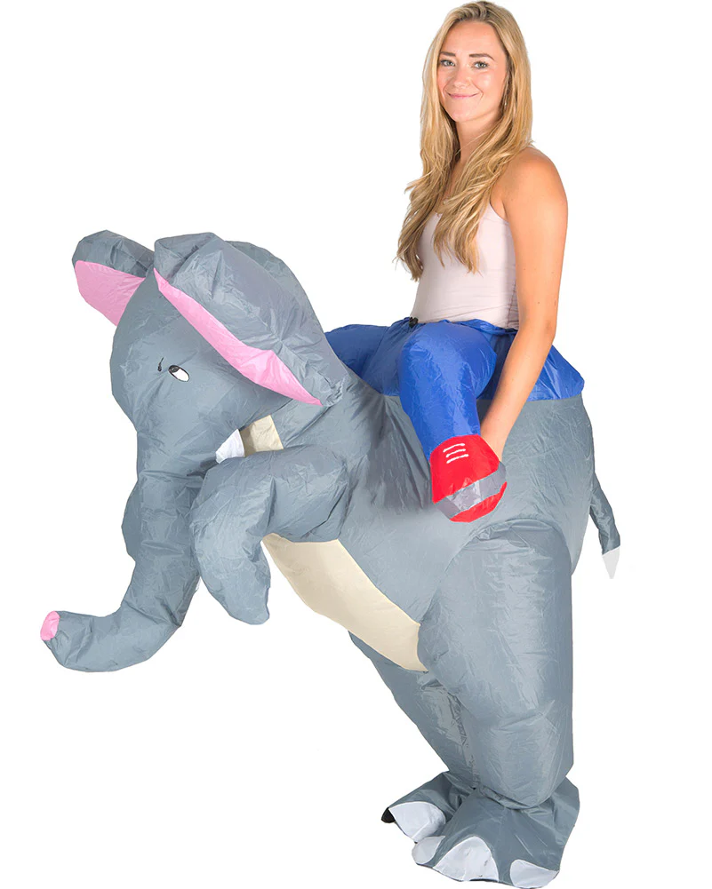 Elephant Inflatable Adult Costume - Image 2