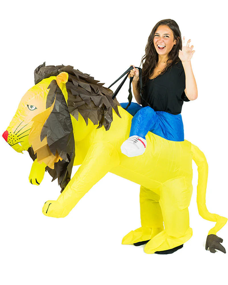 Lion Inflatable Adult Costume - Image 4