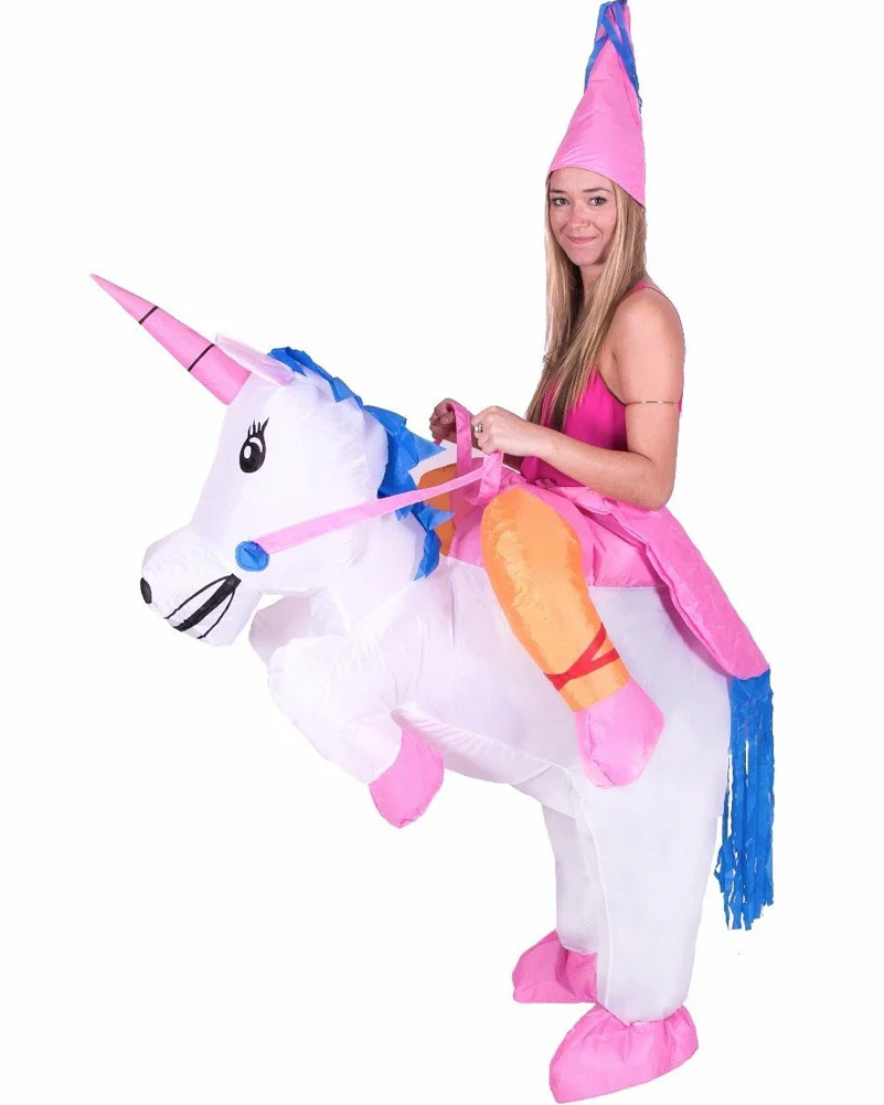 Unicorn Inflatable Adult Book Week Costume