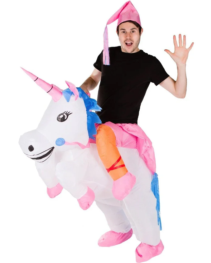 Unicorn Inflatable Adult Book Week Costume - Image 2