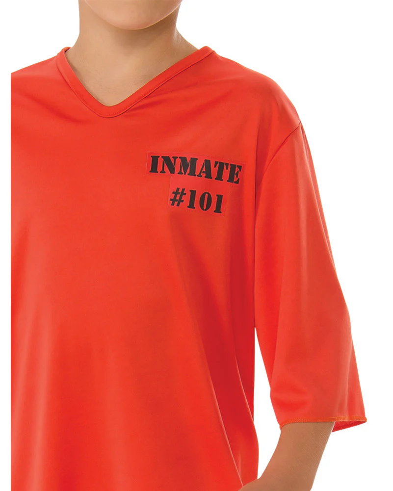 Inmate 101 Prisoner Boys Costume - Image 2