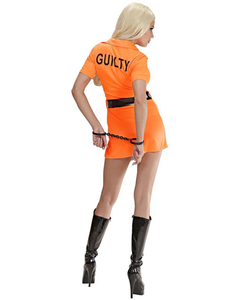 Inmate Womens Costume - Image 4
