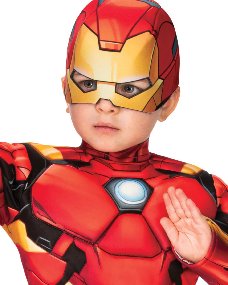 Iron Man Deluxe Toddler Boys Costume - Image 2