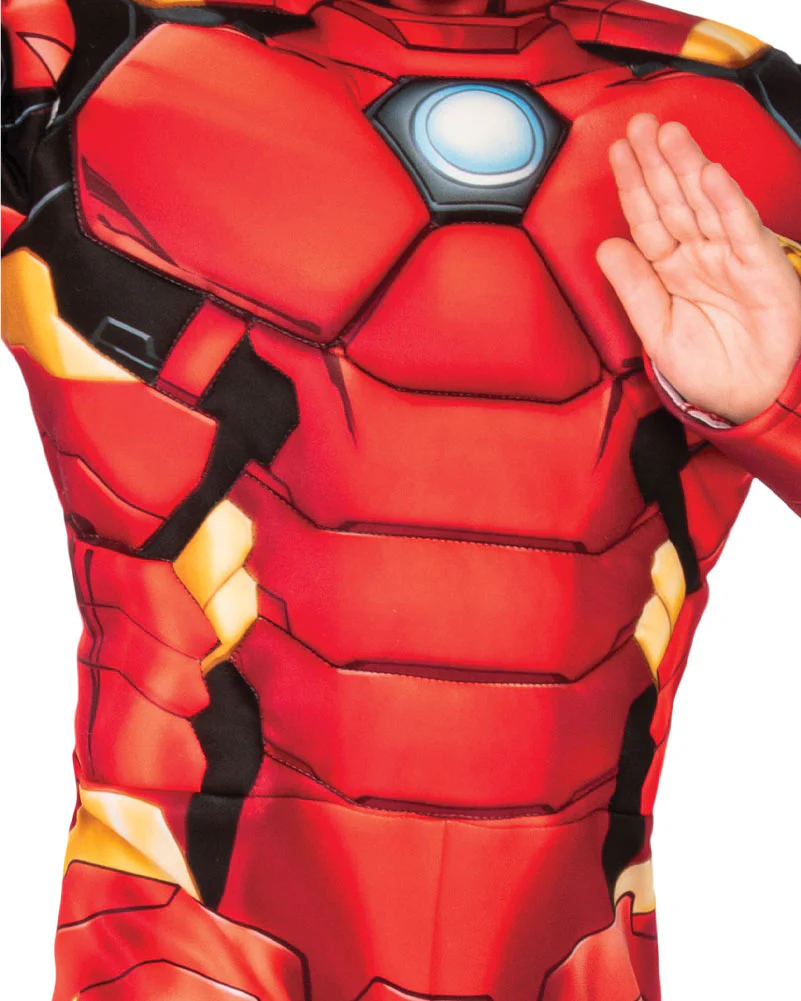 Iron Man Deluxe Toddler Boys Costume - Image 3