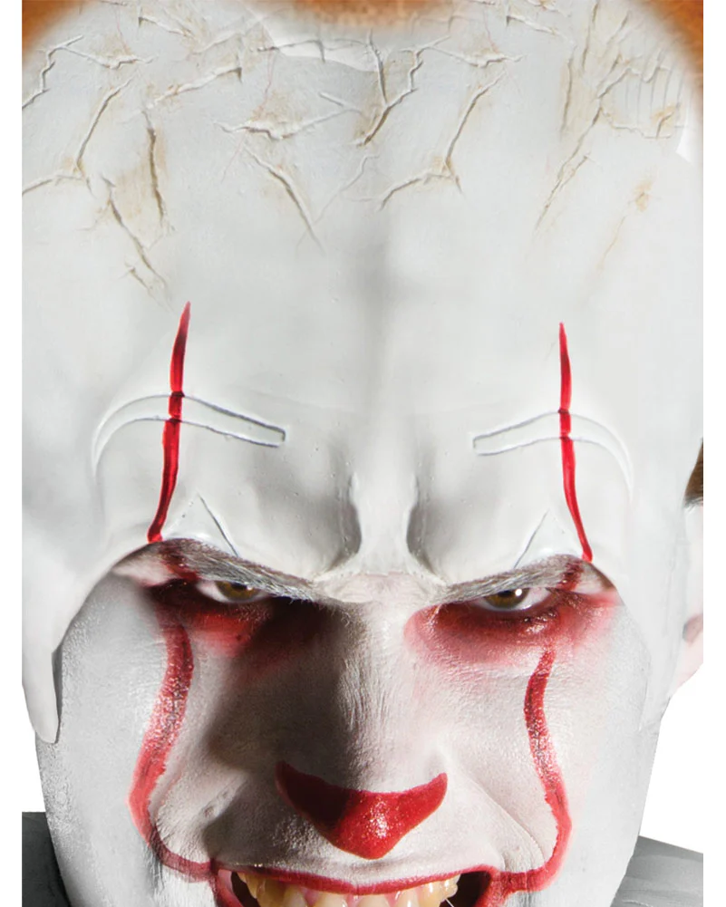 IT Pennywise Mens Bald Cap Wig - Image 2