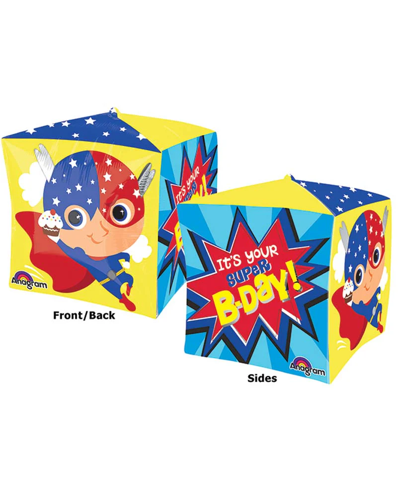 Its Your Birthday Ultrashape Cubez Foil Balloon