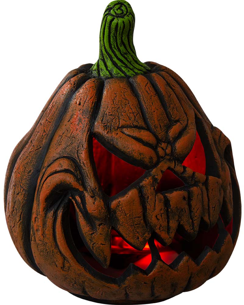 Jack O Lantern Pumpkin Deluxe Latex Prop - Image 2