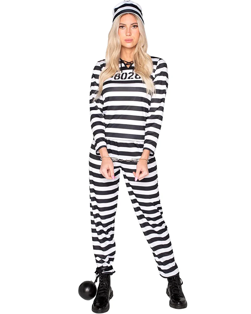 Jailbird Womens Costume - Image 2