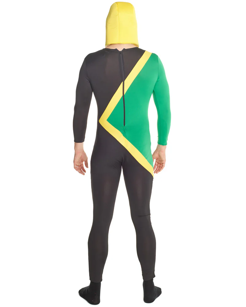 Jamaican Bobsled Team Morphsuit Mens Costume - Image 2