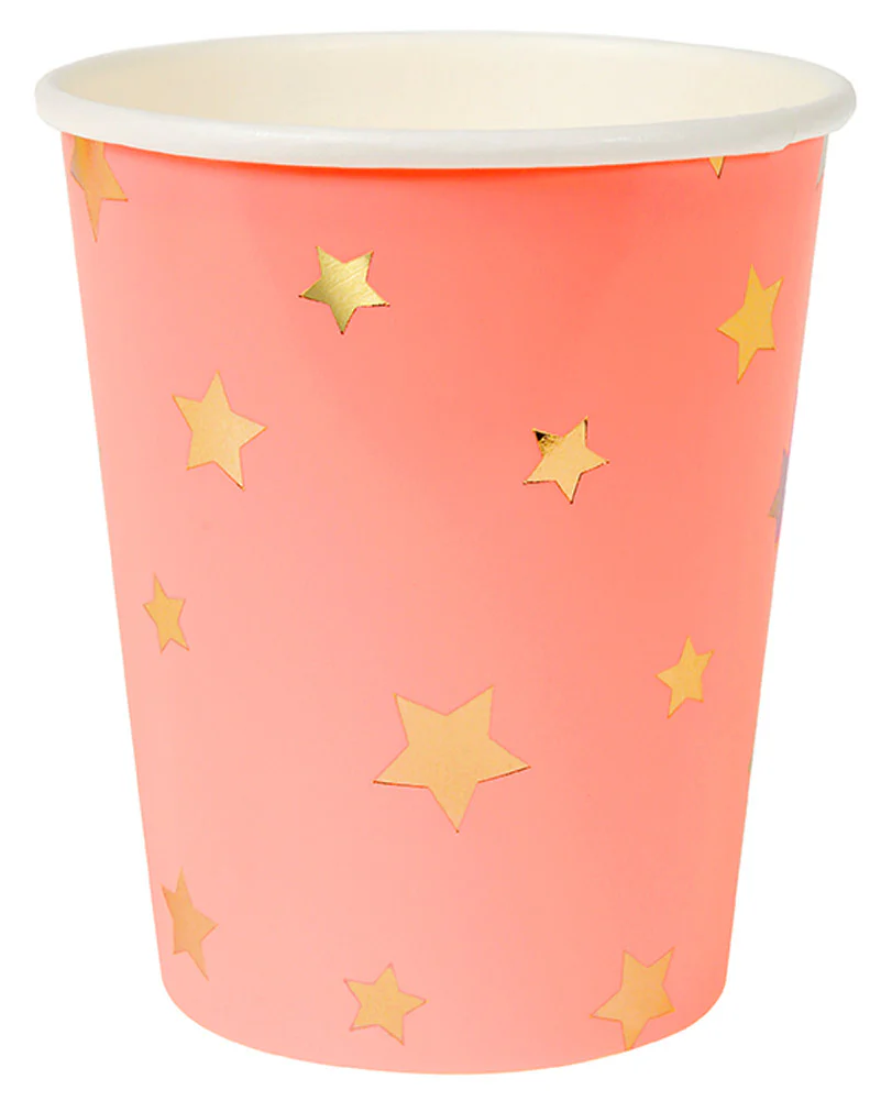 Jazzy Star 266ml Party Cups Pack of 8 - Image 4