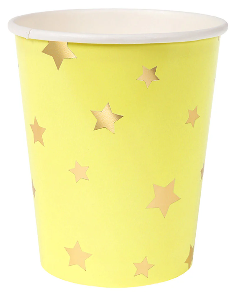 Jazzy Star 266ml Party Cups Pack of 8 - Image 5